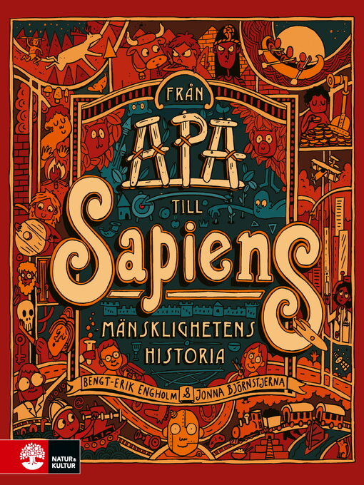 Titeldetaljer för Från apa till sapiens av Bengt-Erik Engholm - Tillgänglig